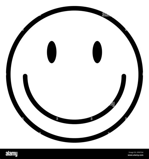 Happy Laughing Emoji Emoticon Smiley Black And White Stock Photos