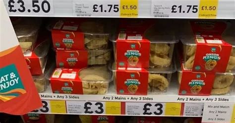 Tescos New Meal Deal Offer Gives Customers Two Mains And Three Sides