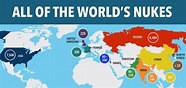 MAP: All Of The World's Nukes - Business Insider