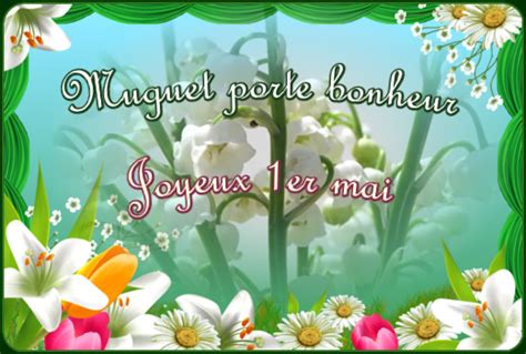 Muguet «porte bonheur» © d.r. Porte Bonheur Muguet 1er Mai 2020 - almoire