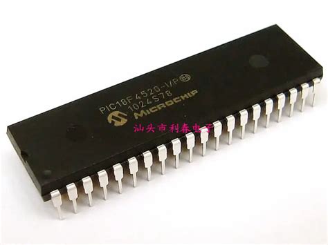 Pic18f4520 Ip Pic18f4520 Dip40 Enhanced Flash Microcontrollers With 10