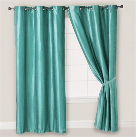 Teal Blue Curtain Panels Home Design Ideas