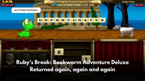 break」bookworm adventure deluxe returned again~ 「 episode 1」 youtube