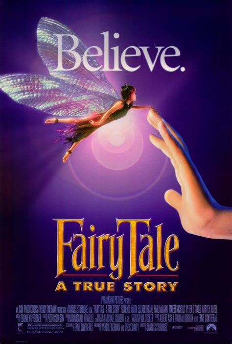 Fairy Tale A True Story 1997 True Stories Fairy Tales Fairies Movie