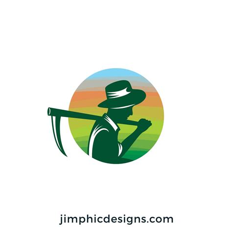 Farmer Logo Background Images For Quotes Logo Design Portfolio Design