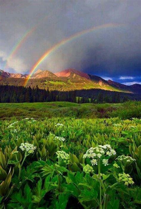 Rainbow Beautiful Nature Nature Rainbow Photo