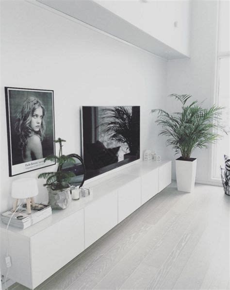 The living room is the face of your home. scandinavian-ikea-besta-unit-in-living-room | HomeMydesign