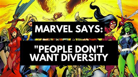 Actually Marvel We Want More Diversity Youtube