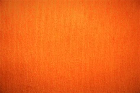 Orange Textile Velvet Fabric Fluffy Background In Bright Colors Stock