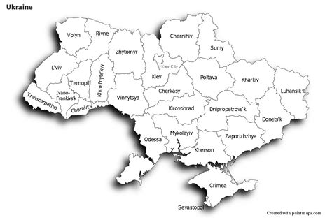 Mapas De Muestra Para Ucrania