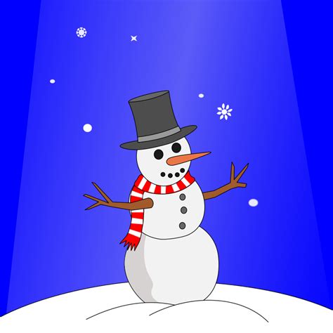 Animation Snowman Openclipart