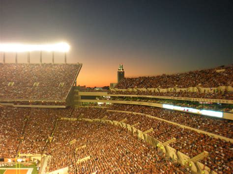 Dkr Texas Memorial Stadium At Dusk One Of My Favorite And Happiest