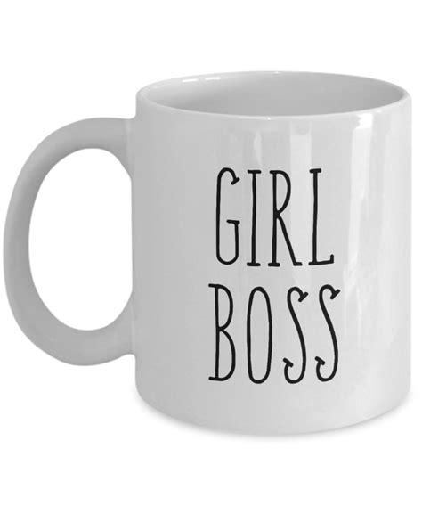 Boss Coffee Mug Girl Boss Appreciation Tea Cup For Women 11 Oz Etsy