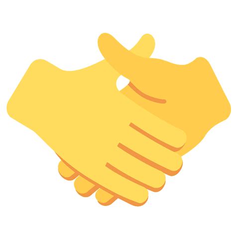 Handshake Emoji Clipart Free Download Transparent Png Creazilla