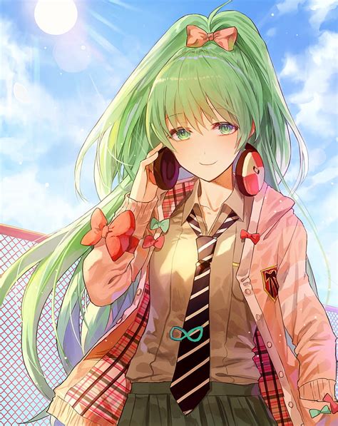 Top 78 Anime Girl With Green Hair Latest In Duhocakina