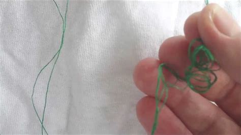 How To Separate Strands Of Embroidery Thread Youtube