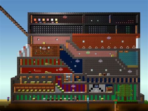 Blockheads Beautiful Multicoloured House Interracial Minecraft Building Minecraft 1