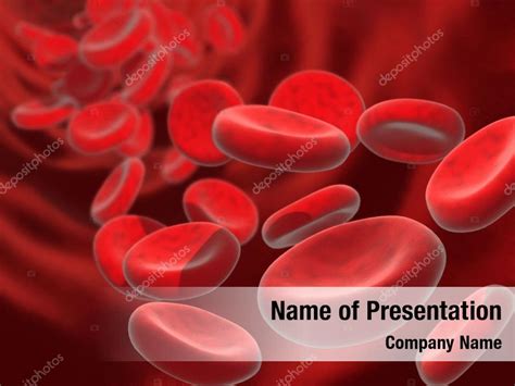 Red Blood Cell Powerpoint Template Red Blood Cell Powerpoint Background