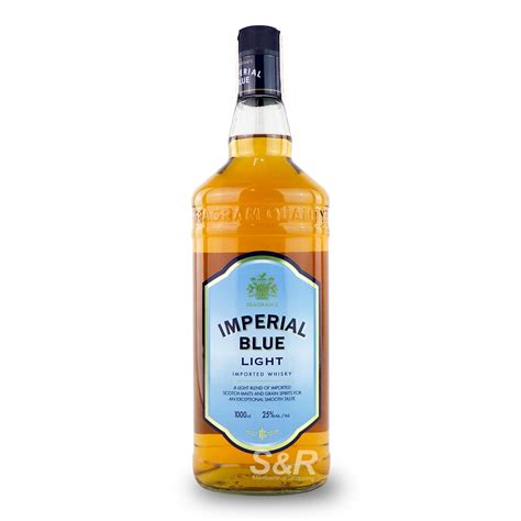Seagrams Imperial Blue Light Blended Whisky 1l