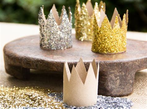 Recycled Cardboard Glitter Crowns Mommys Girl Baby