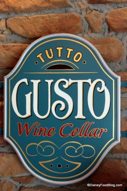 Review Tutto Gusto Wine Cellar In Epcots Italy Pavilion The Disney Food Blog