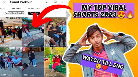 youtube viral shorts 😍 youtube most viral shorts 😱 watch till end🔥 sumit parkour youtube