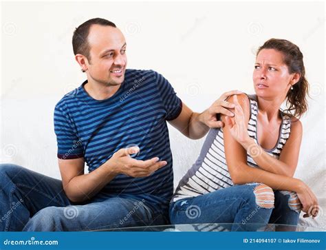 Partner Asking For Forgiveness Stock Image Image Of Quarrel People