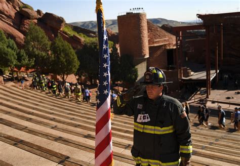Photos 10th Annual Colorado 911 Stair Climb At Red Rocks The Denver