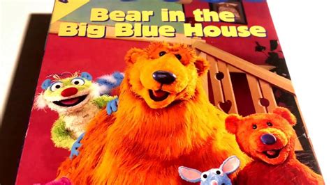 Bear In The Big Blue House Vhs Bears Birthday Bash Vhs Abc Kids Vhs Jim