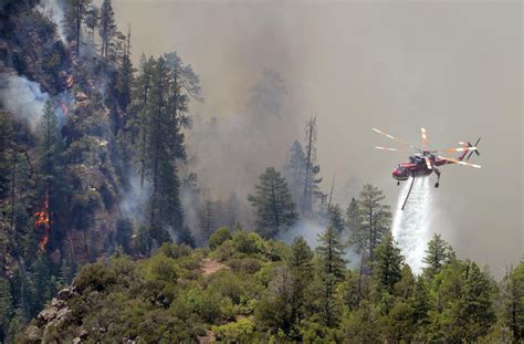 Arizona Wildfire Grows Along Highway Between Sedona Flagstaff Nbc News