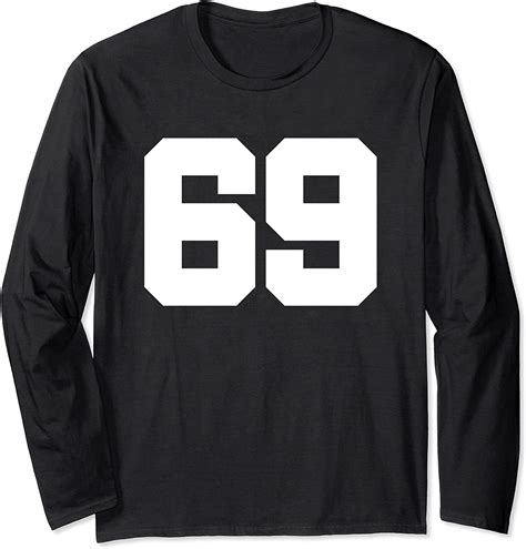69 sixty nine for men and women long sleeve t shirt clothing shoes and jewelry