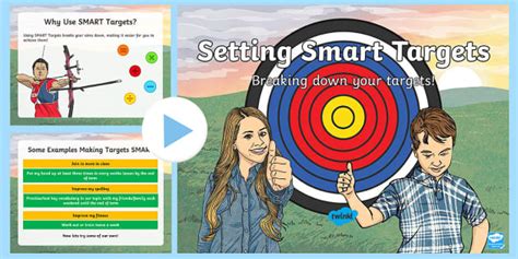 Setting Smart Targets Powerpoint Lehrer Gemacht Twinkl