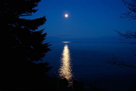 Peaceful Night On Lake Superior Posters By Erika Beck Weidner Redbubble