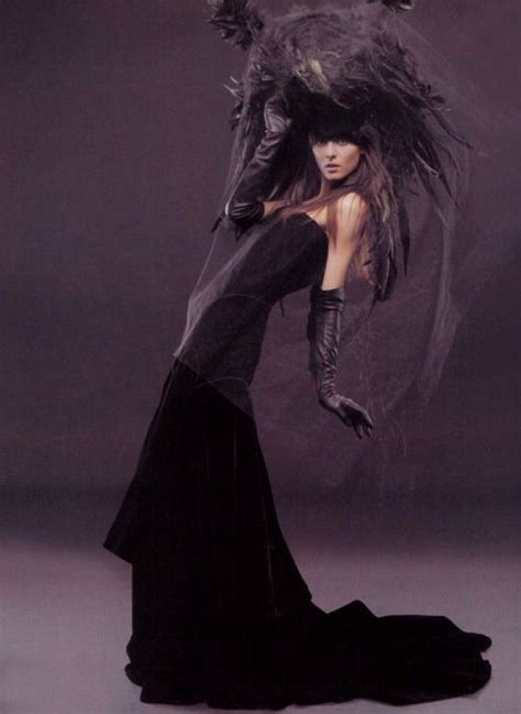 Veuves Couture Irina Lazareanu In Givenchy Fall 2006 Haute Couture