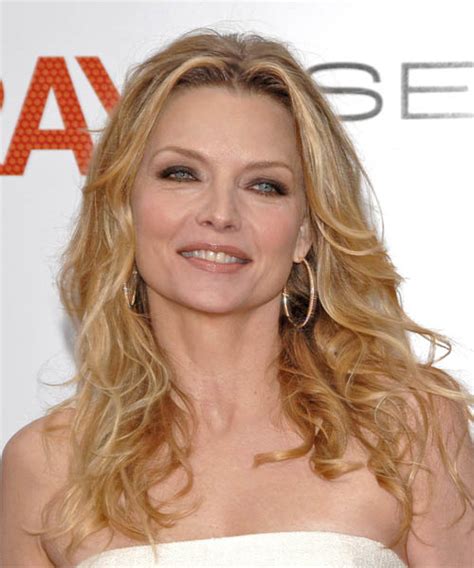 Michelle Pfeiffer Long Wavy Casual Hairstyle