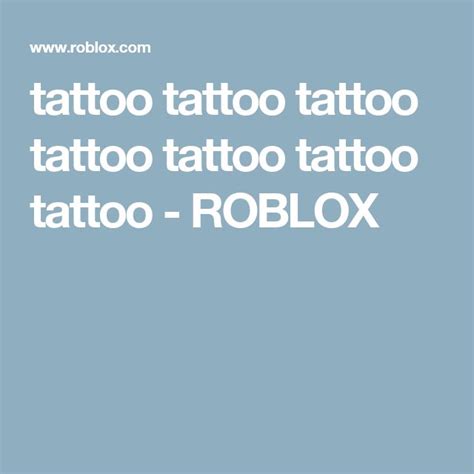 Tattoo Tattoo Tattoo Tattoo Tattoo Tattoo Tattoo Roblox Tattoos