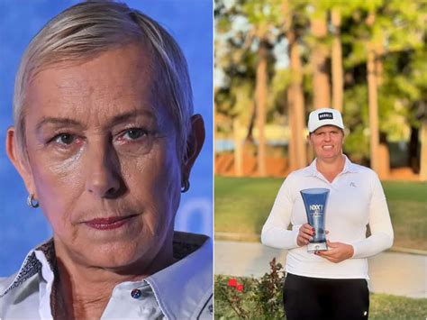 Martina Navratilova Scoffs At Ridiculous Womens Pro Tour Victory Of Transgender Golfer Hailey