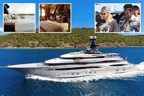 Inside Jay Z And Beyonces €180m Yacht Complete With Helipad Basketball Court And Beauty Salon