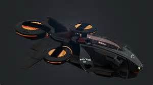 Hover Craft Leo Caresco Futuristic Cars Concept Ships Spaceship Design