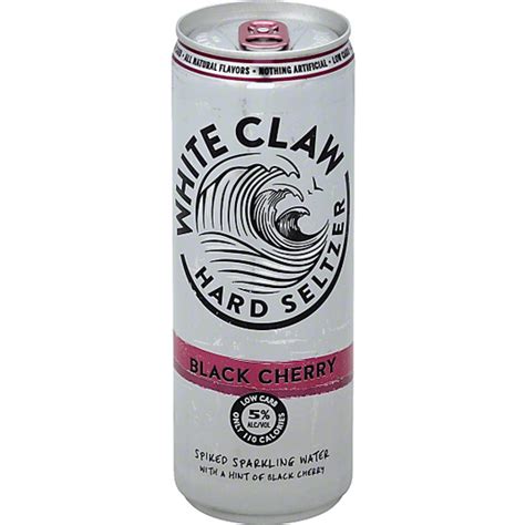 White Claw Black Cherry Hard Seltzer Fl Oz Cans Beer