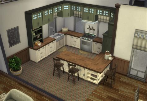 Sims 4 Cc Kitchen Opening Simsational Designs Shaker Kitchen