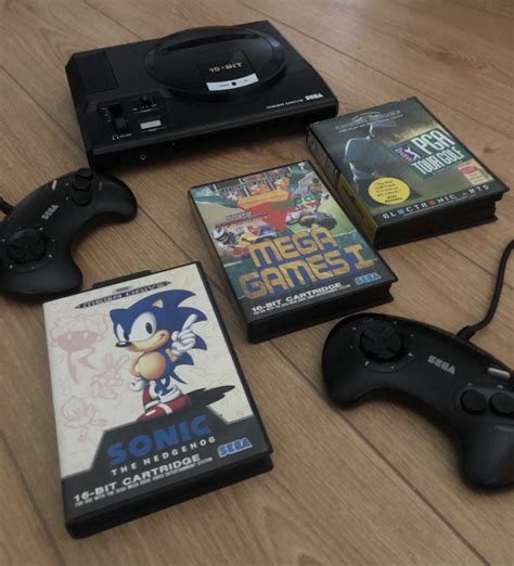 Sega Mega Drive Console Bundle Rewind Retro Gaming