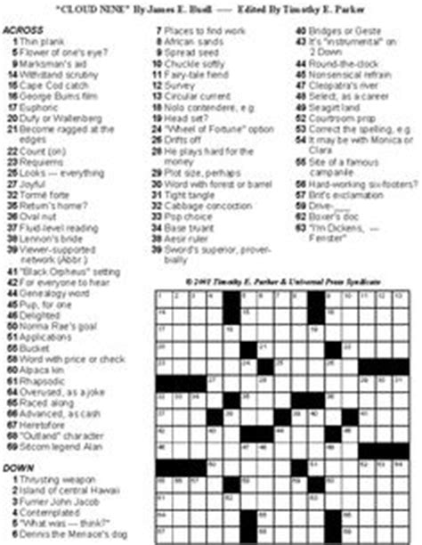 A crossword puzzles,(crosswords) is a word puzzle that takes the form of a square or rectangular grid of white and shaded squares. Movies Crossword Printable - Pop Culture Crossword Puzzles Printable | Printable ... / A 15 ...