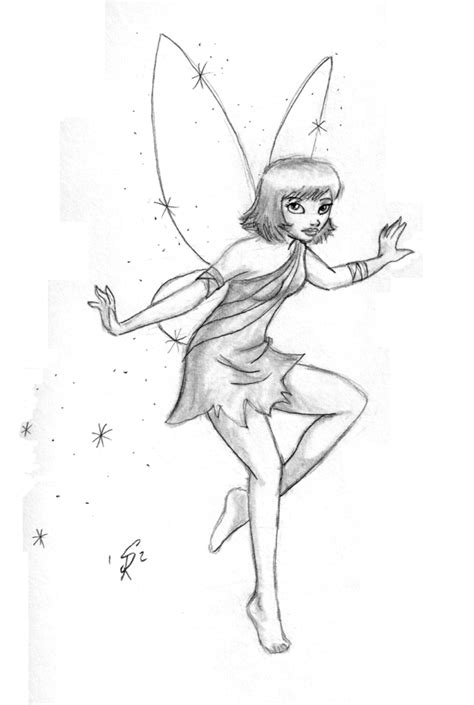 Pencil Drawing Fairies At Explore Collection Of