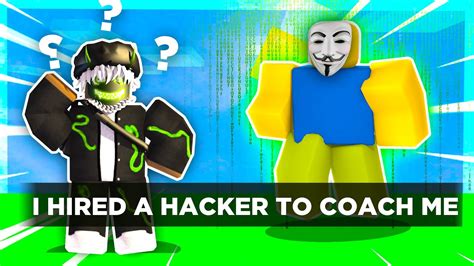 I Hired A Hacker Coach In Roblox Bedwars I Got Banned Youtube