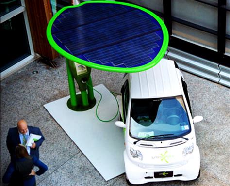 Lotus Solar Ev Charger Inhabitat Green Design Innovation