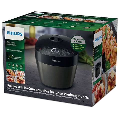 Looking for the best pressure cooker malaysia 2021? Philips HD2145 6L Electric Digital Automatic Non-stick ...