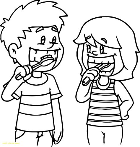 Dental Health Coloring Pages At Free Printable