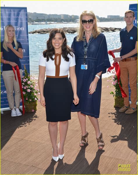 America Ferrera Looks So Pretty Opening American Pavilion At Cannes
