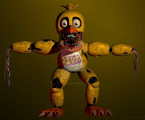 Withered Chica By Delirious411 On Deviantart